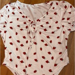 Strawberry bodysuit